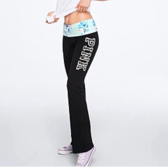 PINK Victoria's Secret Pants - VS PINK bling yoga pants